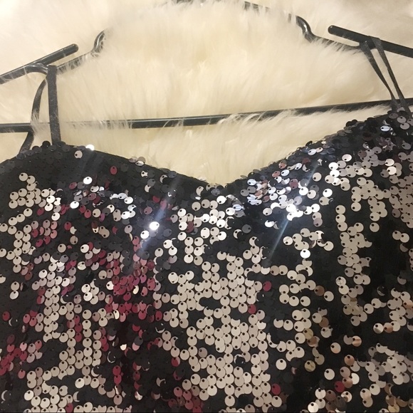 Arden B: Sequin mini dress - Picture 3 of 5